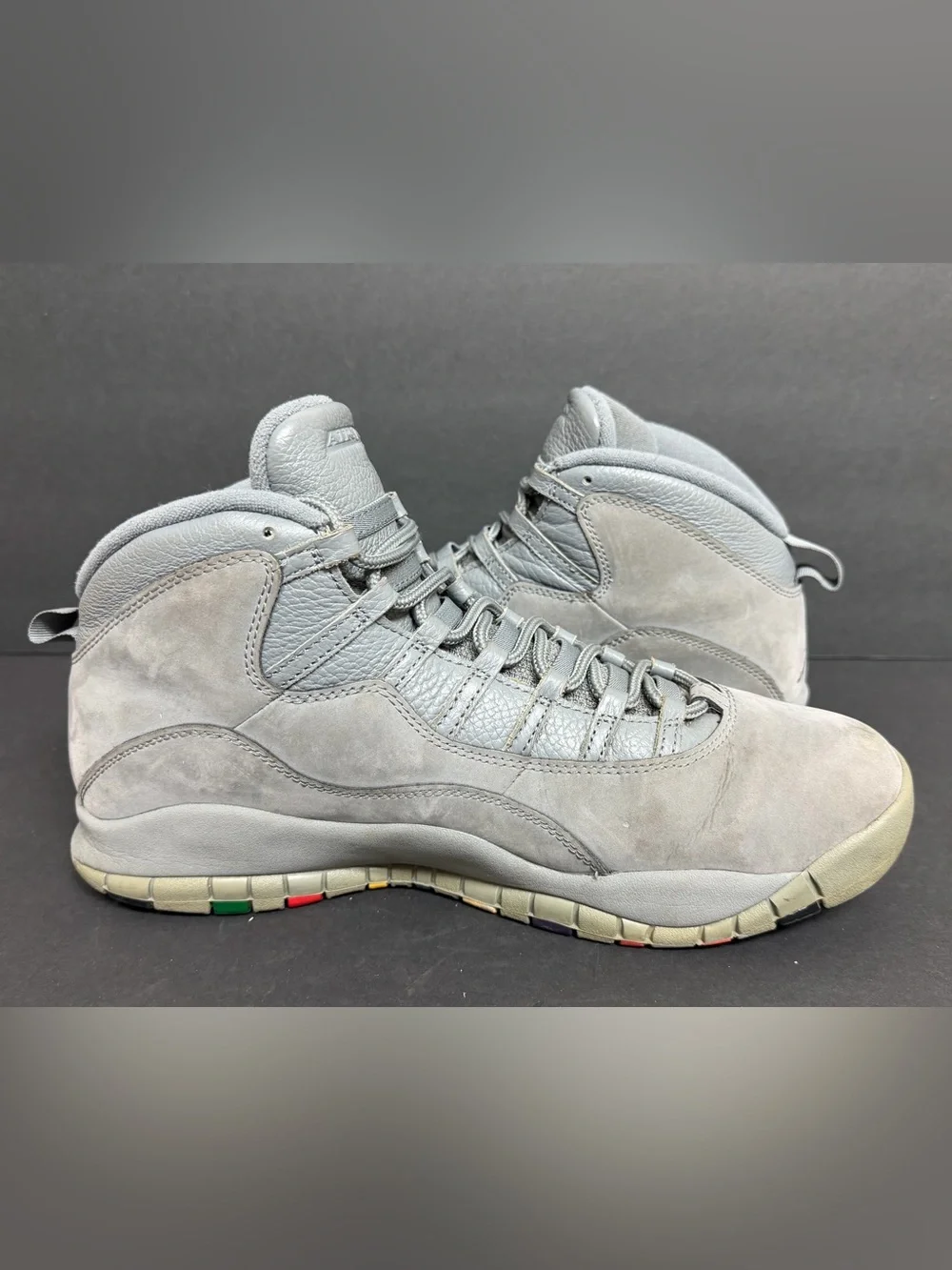 Jordan Air Jordan 10 Retro Cool Grey Shoes Mens Size 13 Sneakers 310805-022
